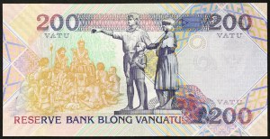 Vanuatu, republika (1980-dátum), 200 Vatu b.d. (1995)