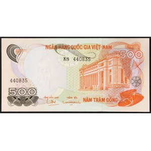 Vietnam, Južný Vietnam (1955-1975), 500 Dong n.d. (1970)