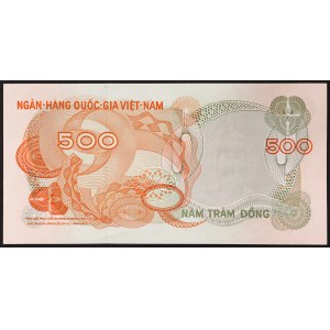 Vietnam, South Vietnam (1955-1975), 500 Dong n.d. (1970)