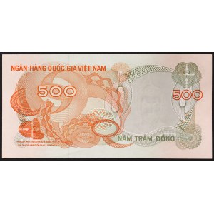 Vietnam, Südvietnam (1955-1975), 500 Dong n.d. (1970)