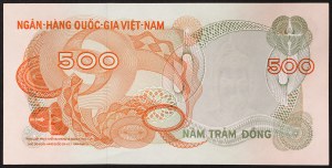 Vietnam, Jižní Vietnam (1955-1975), 500 Dong b.d. (1970)