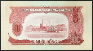 Vietnam, Sud Vietnam (1955-1975), 10 Dong 1958