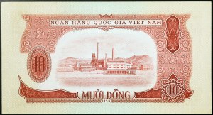 Vietnam, République démocratique (1955-1975), 10 Dong 1958