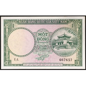 Vietnam, Südvietnam (1955-1975), 1 Dong n.d. (1955)