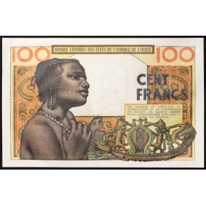 Západoafrické státy, Federace, Pobřeží slonoviny A, 100 franků 02/03/1965