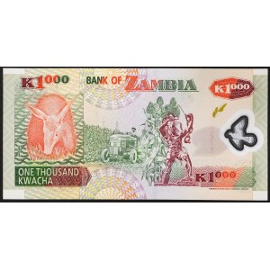 Zambie, République (1964-date), 1.000 Kwacha 2003