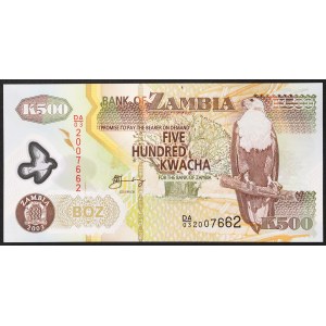 Zambia, Repubblica (1964-data), 500 Kwacha 2003