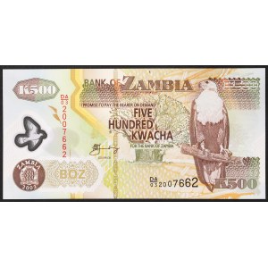 Zambia, Republic (1964-date), 500 Kwacha 2003