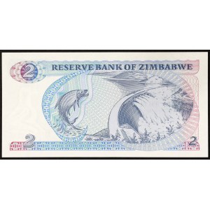 Zimbabwe, République (1965-date), 2 Dollars 1983