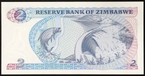 Zimbabwe, republika (1965-dátum), 2 dolárov 1983