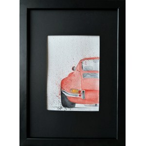 Weronika WÓJCIK (née en 1994), Red Car, 2024