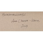 Anna Chorzępa-Kaszub (geb. 1985, Poznań), Heterogenität, 2024