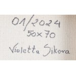 Violetta Sikora (nar. 1987, Poznaň), Stonehenge v mesačnom svite, 2024