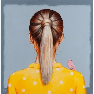 Renata Magda (ur. 1980, Rzeszów), Pink bird, 2023