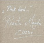 Renata Magda (nar. 1980, Rzeszów), Ružový vták, 2023
