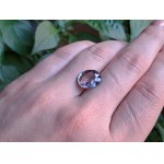 Szafir z Efektem Aleksandrytu 6,36ct CERT 396_ Wycena