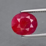 1,65ct - přírodní rubín