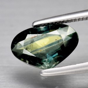 1,41ct - přírodní safír s certifikátem - Cert. 419_6381