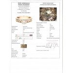 Złoty Pierścionek - Diament Naturalny - Certyfikat
