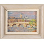 Hanna Rudzka-Cybisowa (1897 Mlawa - 1988 Krakow), Pont-Neuf in Paris