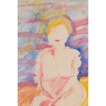 Piotr Potworowski (1898 Warsaw - 1962 Warsaw), Female nude