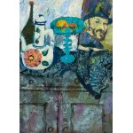 Juliusz Joniak (1925 Lviv - 2021 Cracovie), Nature morte avec une chaise, 2003