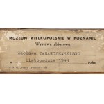 Wacław Taranczewski (1903 Czarnków - 1987 Kraków), Stillleben mit Geige auf grünem Grund, 1933-34