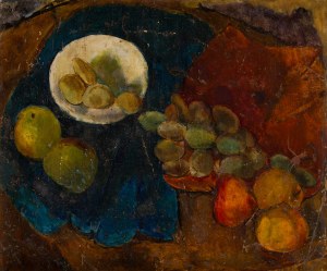 Eugeniusz Eibisch (1895 Lublin - 1987 Warszawa), Martwa natura z owocami, 1923