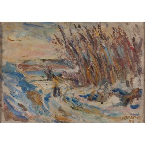 Zenon Kononowicz (1903 Honczary - 1971 Kazimierz Dolny), Winter, 1956