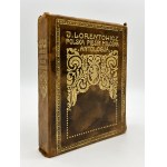 Lorentowicz Jan- Polska pieśń miłosna. Anthologie [reliure de luxe].