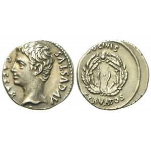 Augustus (27 BC-14 AD), Denarius, uncertain Spanish mint, 19-18 BC; AR (g 3,61; mm 18,2)