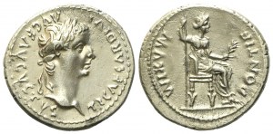 Tiberius (14-37), Denarius, Lugdunum, AD 36-37; AR (g 3,67; mm 19,2)