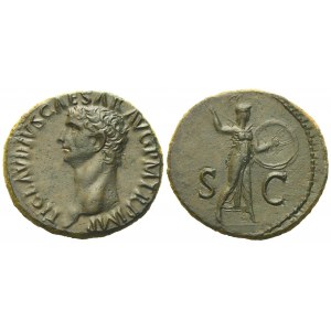 Claudius (41-54), As, Rome, c. AD 41-54; Æ (g 13,40; mm 28)