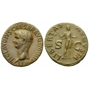 Claudius (41-54), As, Rome, c. AD 50-54; Æ (g 10,00; mm 29)