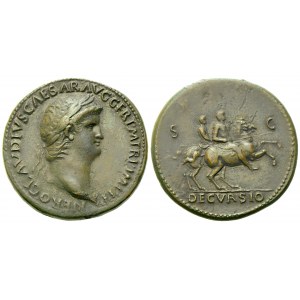 Nero (54-68), Sestertius, Rome, c. AD 64; Æ (g 26,45; mm 34)