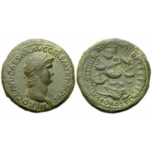 Nero (54-68), Sestertius, Rome, AD 64; Æ (g 27,87; mm 34)