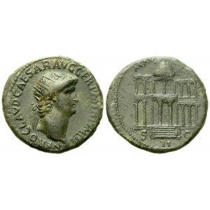 Nero (54-68), Dupondius, Rome, c. AD 64; Æ (g 12,83; mm 28)