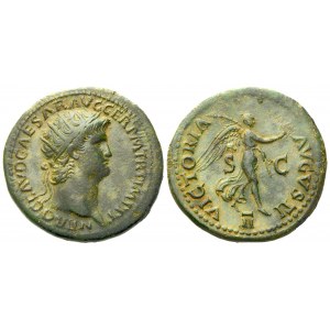 Nero (54-68), Dupondius, Rome, c. AD 64. Æ (g 11,75; mm 28,5)