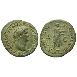 Nero (54-68), As, Rome, c. AD 64; Æ (g 7,75; mm 25)