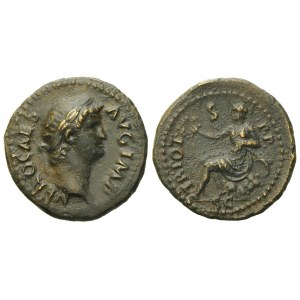 Nero (54-68), Semis, Rome, c. AD 64; Æ (g 3,21; mm 17)