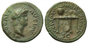Nero (54-68), Semis, Rome, c. AD 64; Æ (g 3,22; mm 17)