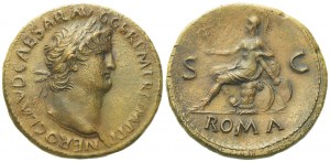 Nero (54-68), Sestertius, Rome, c. AD 65; Æ (g 28,26; mm 35)