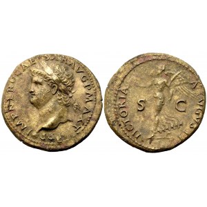 Nero (54-68), Dupondius, Lugdunum, c. AD 66-67; Æ (g 13,36; mm 30,3)