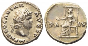 Nero (54-68), Denarius, Rome, AD 67-68; AR (g 3,45; mm 18,75)