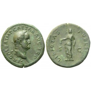 Galba (68-69), Sestertius, Rome, October AD 68; Æ (g 26,89; mm 34)