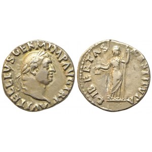 Vitellius (69), Denarius, Rome, late April-20 December 69; AR (g 3,21; mm 18)