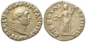 Vitellius (69), Denarius, Rome, late April-20 December 69; AR (g 3,21; mm 18)