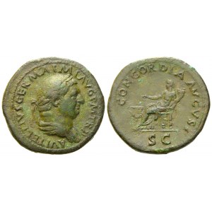 Vitellius (69), Dupondius, Rome, late April-20 December AD 69; Æ (g 14,10; mm 28,9)