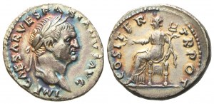 Vespasian (69-79), Denarius, Rome, AD 69-71; AR (g 2,87; mm 18,6)