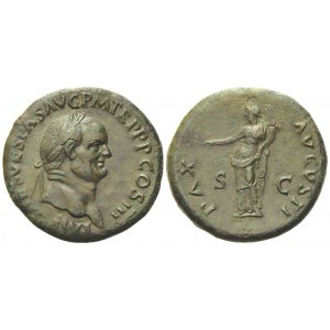 Vespasian (69-79), Sestertius, Rome, AD 71; Æ (g 24,86; mm 32)